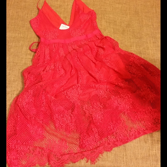 Free People  Midi Lace Dress - Picture 7 of 8